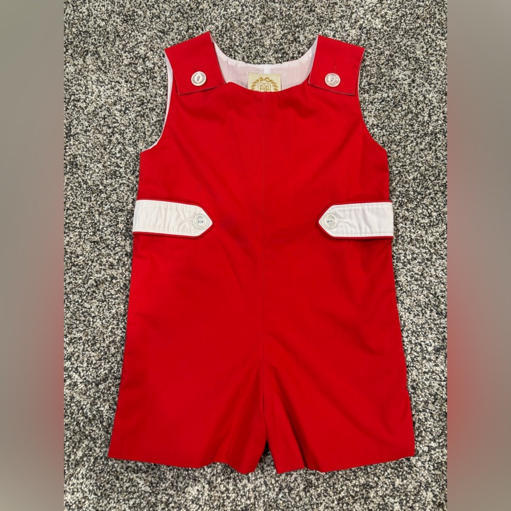 The Beaufort Bonnet Company Jon Jon Romper Size 3T